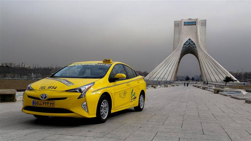 Private Taxis in Iran
